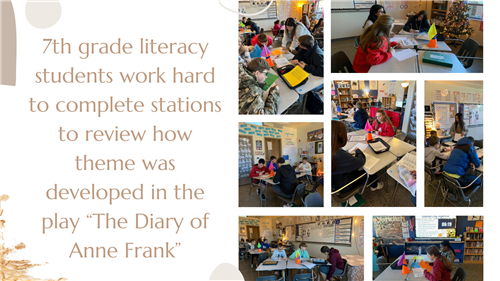 7th literacy stations